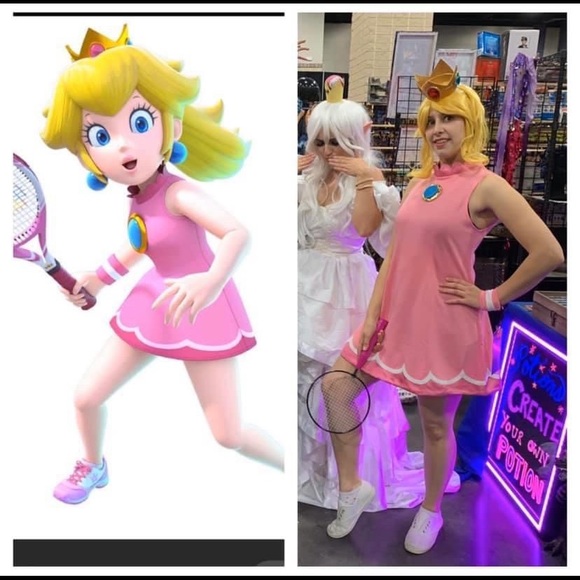 cosplay Dresses & Skirts - Princess Peach Tennis Cosplay